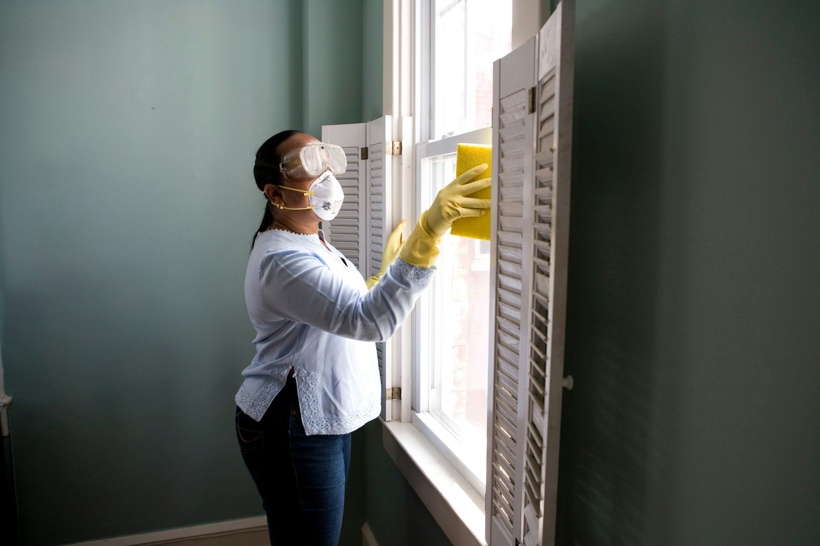 Cleaning service background