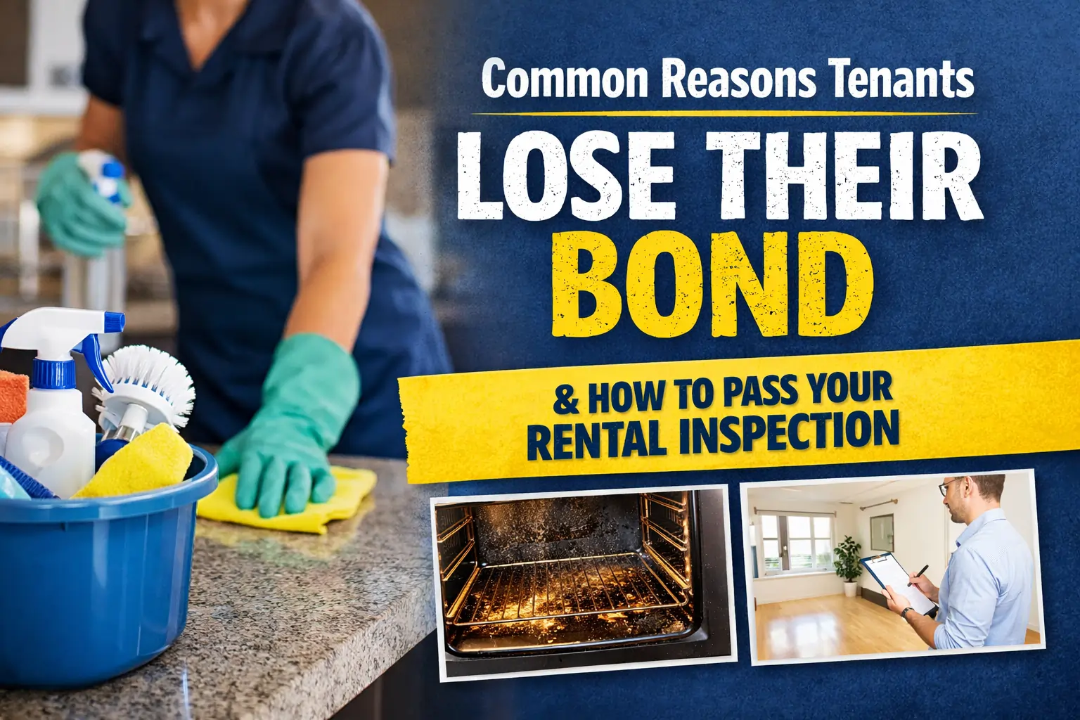 Common Reasons Tenants Lose Their Bond (And How to Pass Your Rental Inspection)
